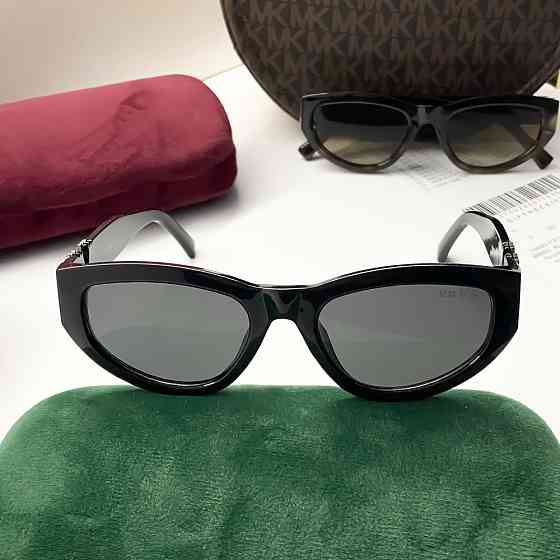 Женские солнцезащитные очки Max Mara (3610) черные Киев