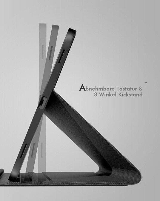 Противоударный чехол-книжка на Samsung Galaxy Tab S10 Lite 10.9 inch/S10 FE/S9 FE/S9 11 Inch 2023 (SM-X710/SM-X716B/SM-X718U) Днепр - изображение 2