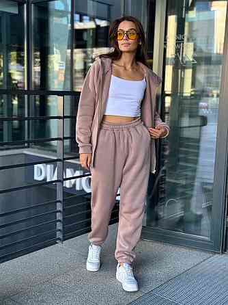 Флисовый женский спортивный костюм Какао 42/44 Харьков