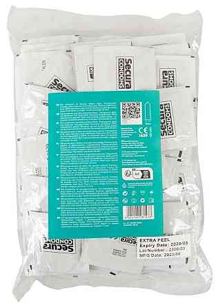 Презервативы тонкие SECURA EXTRA FEEL 100 шт Sex Aura Киев