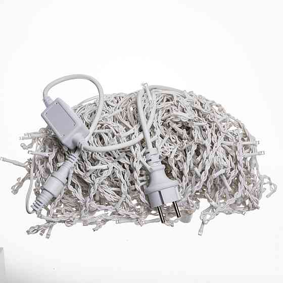 Гирлянда Бахрома 36 м, 600 LED, синій провод Київ