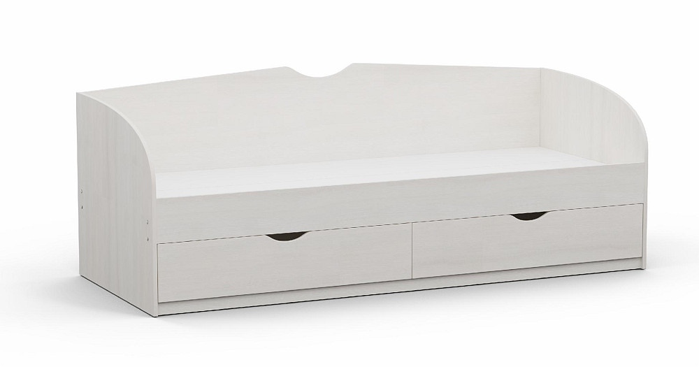 Ліжко односпальне L-10, Дуб Шамоні Світлий, 2030х934х766 Львів - фото 1