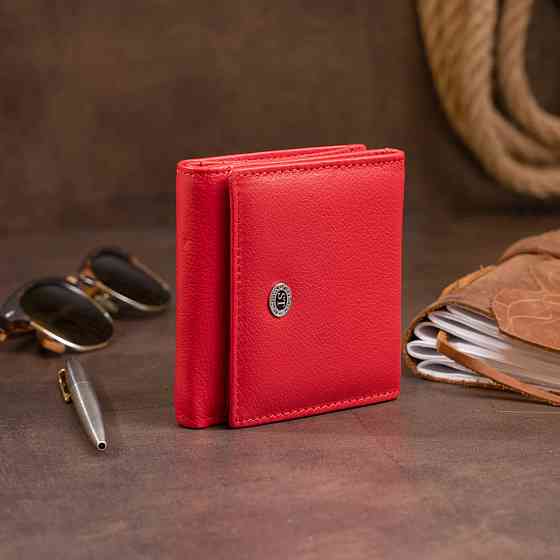 Компактний гаманець жіночий ST Leather 19259 Червоний Київ