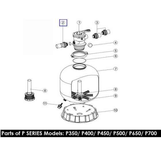 Муфта розбірна D 50 мм зі склом Emaux 89280101 Киев