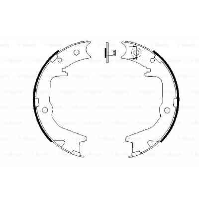 Тормозные колодки Bosch 0 986 487 683 Винница