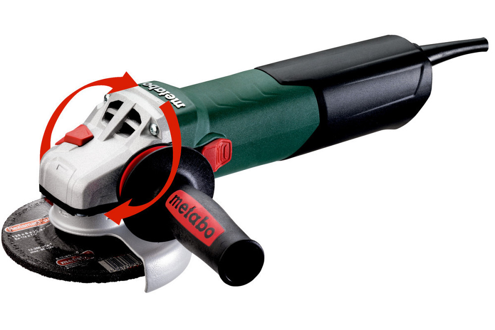 Машина угловая шлифовальная Metabo WEV 17-125 QUICK (600516000) Коломыя - изображение 8