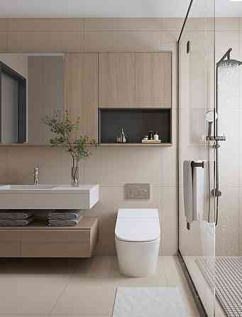 Полка-ниша для ванной комнаты Mixxus Premium NICHE-0102 BLACK из нержавеющей стали SUS304 (MI6680) Киев