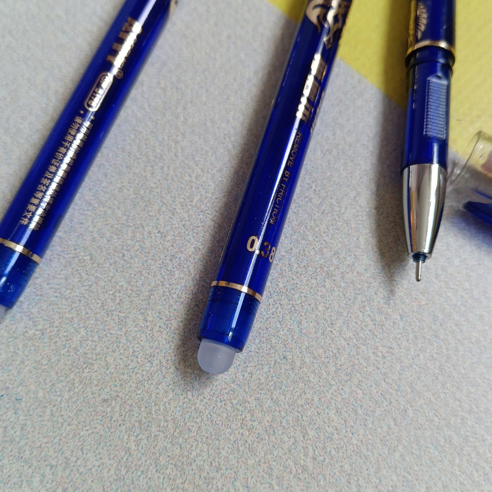 Ручка гелева пиши стирай синя Київ - фото 2