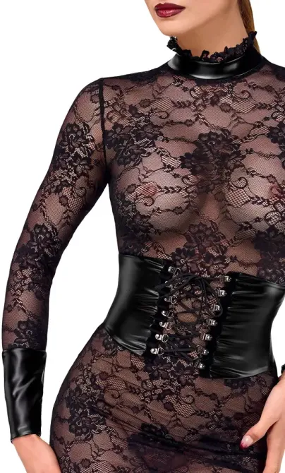 Сукня Noir Handmade F375 Noirelle Lace Corset Midi dress XS Львів - фото 4