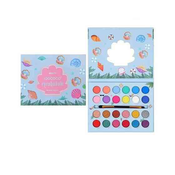 Детская палетка теней для век LK2973, 24 цвета, с кисточкой Винница