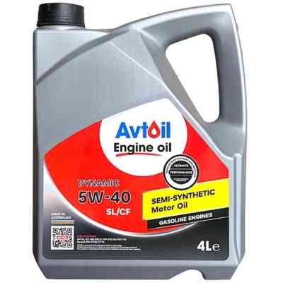 Моторна олива AVTOIL Engine oil DYNAMIC 5W40 4л (AV197090) Вінниця
