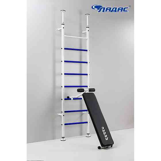 Шведська стінка Качай Залізо Демос Спортивні стінки і турніки для дому розбірна Київ