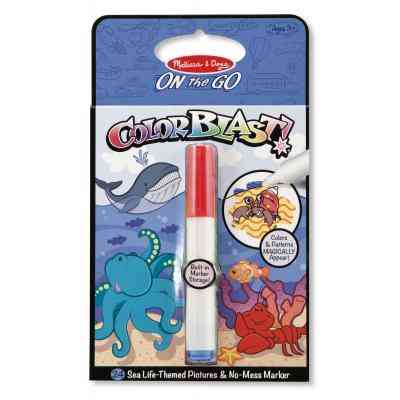 Набор для творчества Melissa&Doug Волшебная раскраска Морская жизнь (MD5358) Винница