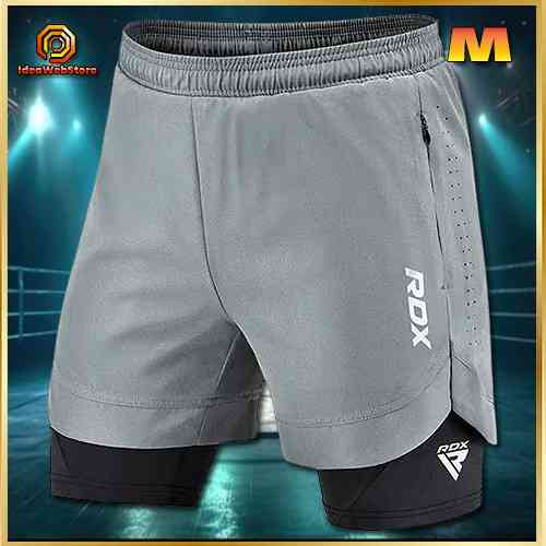 Компрессионные шорты для MMA серые MMA RDX T16 GREY/BLACK размер М Киев