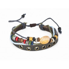 Яркий браслет с натуральной кожи Киев - изображение 1