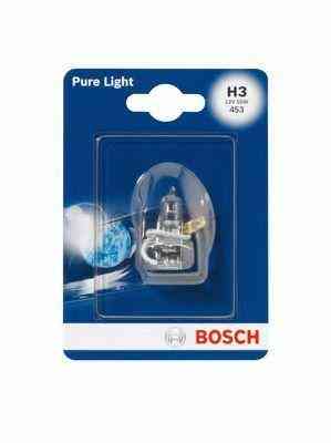 Галогенова лампа BOSCH Pure Light H3 55 W 12 V Pk22s (1987301006) 1 шт./блістер Харків