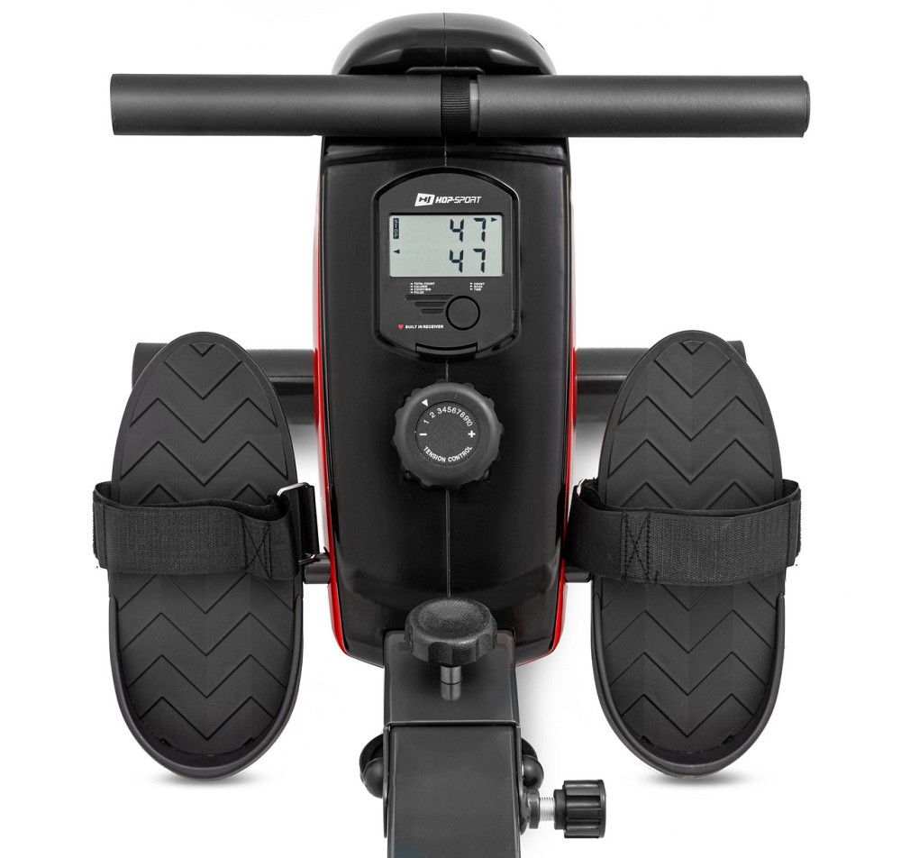 Гребний тренажер магнітний Hop-Sport HS-030R тренажер гребля для дому та спортзалу навантаження до 120 кг Київ - фото 5