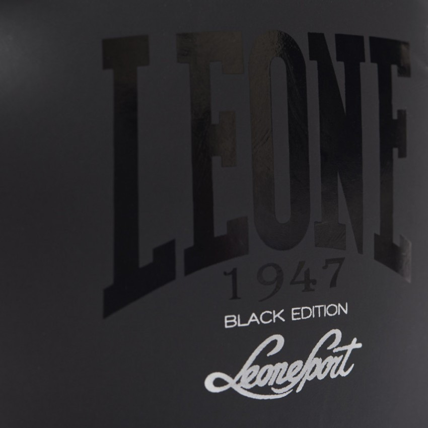 Боксерські рукавички Leone Mono Black 10 унцій PU шкіра, пінно-гелеве наповнення, для спарингів і тренувань Київ - фото 7