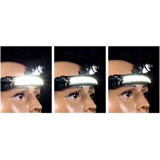 Налобный фонарь RB150, акк, micro usb, zoom, диодная лента Днепр