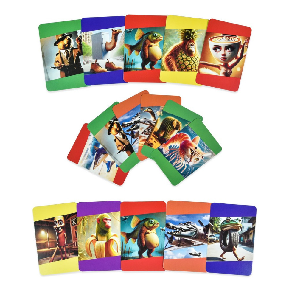 Настільна гра "Мачоліні" 30919 картки, інструкція Вінниця - фото 3