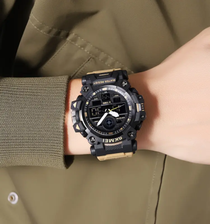 Годинник чоловічий наручний спортивний Skmei 2226 Хакі Вінниця