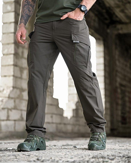 Стрейчевые летние тактические штаны OBLIVION олива    ДЛ7353 Одесса - изображение 3