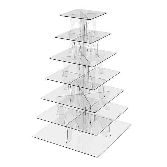 Подставка EKOSTAR под торты и для кенди бара на 7 ярусов Киев