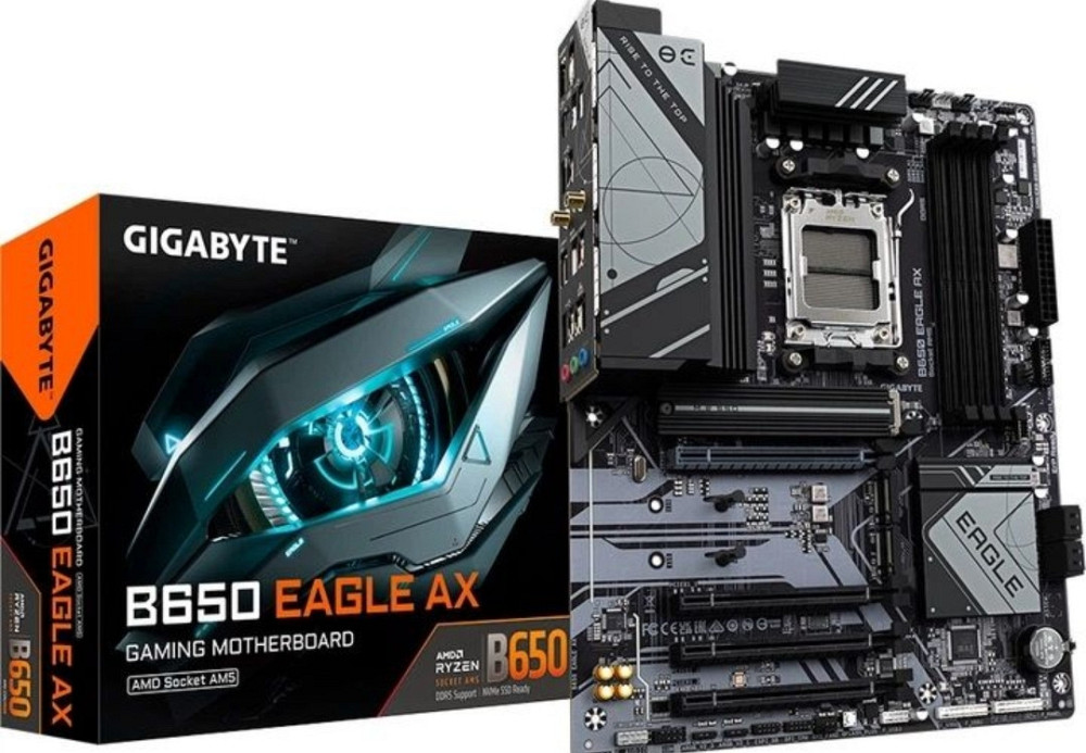 Материнська плата Gigabyte B650 EAGLE AX (sAM5, AMD B650) Харків - фото 3