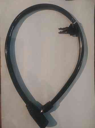 Замок на колесо (трос 650*1 см) (с ключом) 86101 KL Мукачево