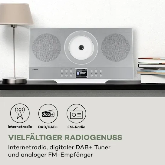 Стереосистема інтернет-радіо Auna Silver Star Swing з Німеччини Уцінка Дніпро - фото 8