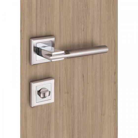 Ручка раздельная Punto (Пунто) CITY  SN/CP-3 Матовый никель/хром Киев