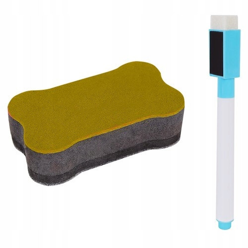 Детская Доска двухсторонняя меловая, сухостираемая с маркерами и и губкой Kruzzel (22472) Нововолынск - изображение 10