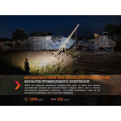 Фонарь Fenix HM61R V2.0 (HM61RV20) Винница - изображение 2