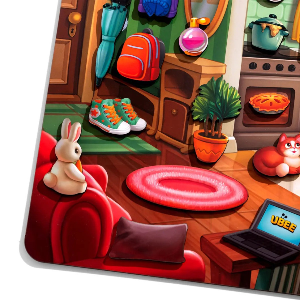 Деревянный пазл-вкладыш 