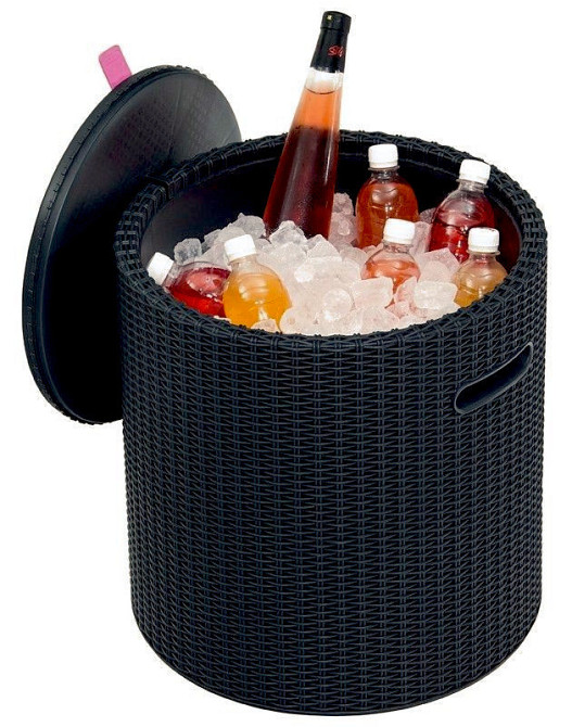 Стіл-бар Keter COOL STOOL, пластик, антрацит Київ - фото 3