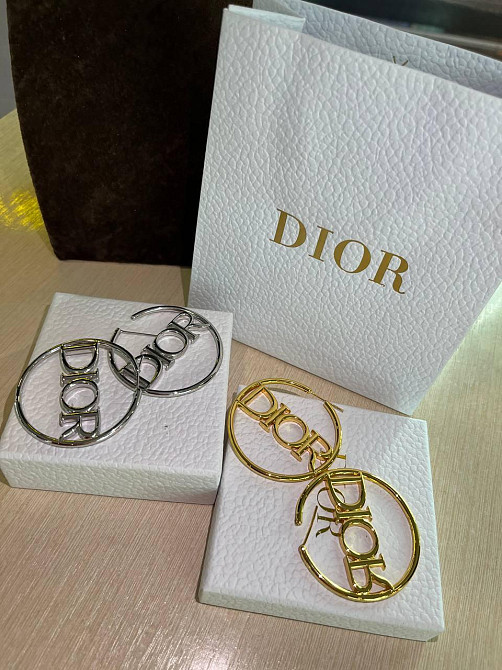 Діор сережки │Dior Одеса - фото 4