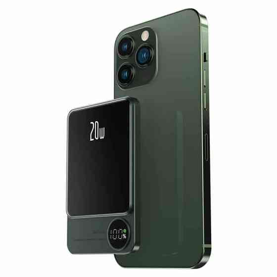 УМБ PowerBank Q9 5000 mAh 20W (MagSafe) - Зелений Київ