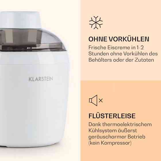 Морожениця Schneeflöckchen Klarstein Німеччина Рівне