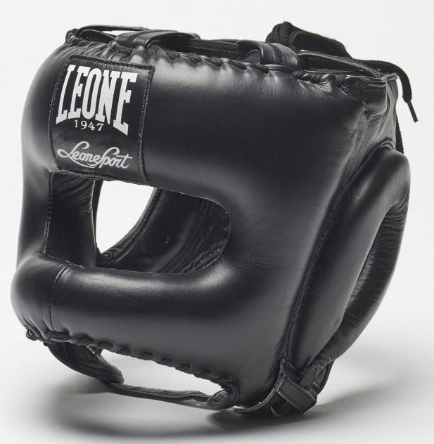 Боксерский шлем с бампером Leone Greatest Black L/XL профессиональная защита для бокса и ММА Киев - изображение 2