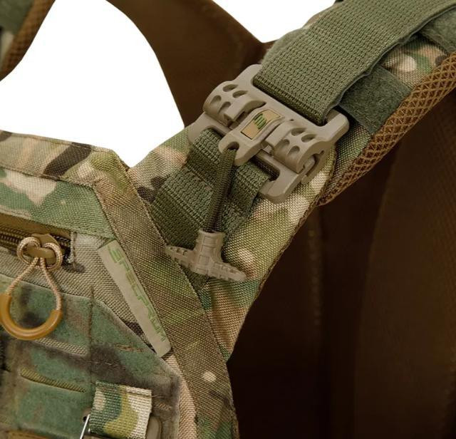 Військова плитоноска мультикам wamor gen3 promax тактична з 3 підсумками в комплекті на швидкому скиді Одеса - фото 5
