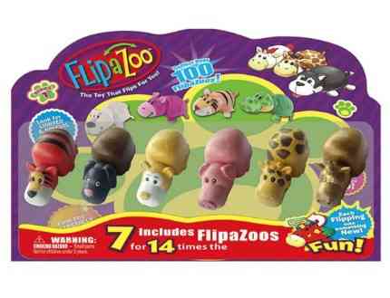 Животные-вывернушки Flipa Zoo 180163 (180шт/2) 6 вывернушек ,на планшетке 30*20 см Киев