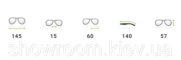 Чоловічі сонцезахисні окуляри Porsche Design (8530) Київ - фото 5
