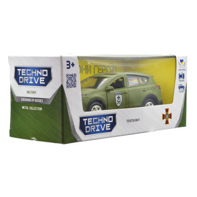 Машина Techno Drive серії Шеврони Героїв - Toyota RAV4 - Буревій (KM6198) Вінниця - фото 2