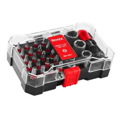 Набір інструментів Ronix головок і біт, 28 шт. (RH-5451) Вінниця