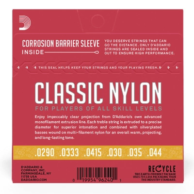 Струни для гітари D'Addario Student Classics Normal Tension 3/4 (EJ27N 3/4) Вінниця - фото 3