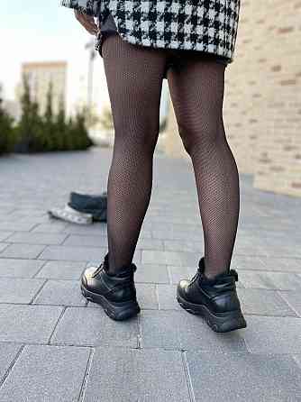 Кроссовки женские G.S.V. черные натуральная кожа зимние 38р.39р.40р. (5295) Коломыя