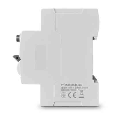 Автоматический выключатель Videx RESIST АС 4п 30мА 10кА 16А (VF-RS10-DR4AC16) Винница