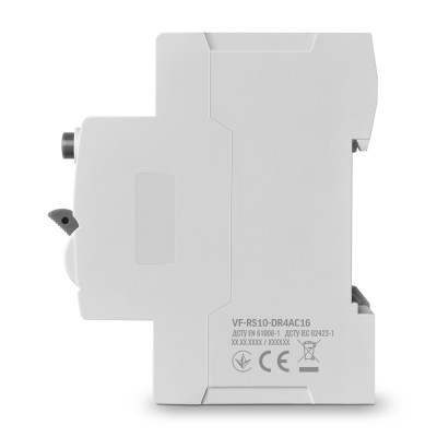 Автоматичний вимикач Videx RESIST АС 4п 30мА 10кА 16А (VF-RS10-DR4AC16) Вінниця - фото 3