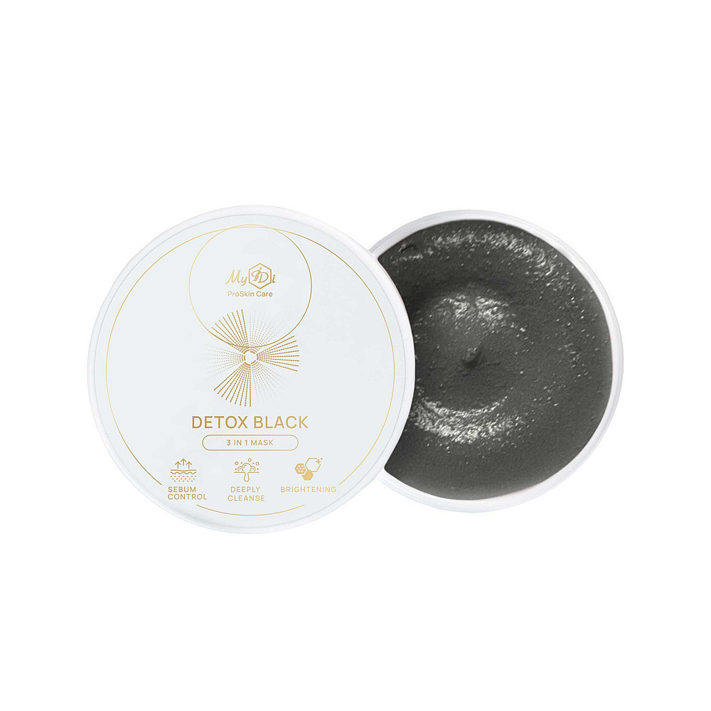 Детокс черная маска 3в1 для проблемной кожи MyIDi 50 мл Киев - изображение 3