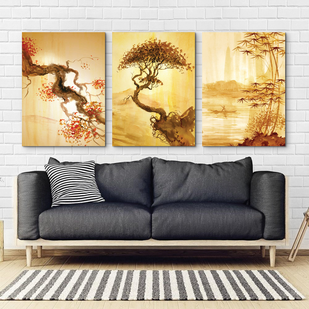 Модульна картина Абстракція Дерево Art-41_B3 Київ - фото 2